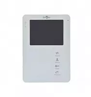 Smartec ST-MS204M-WT 4" монитор цветного CVBS домофона с сенсорными кнопками