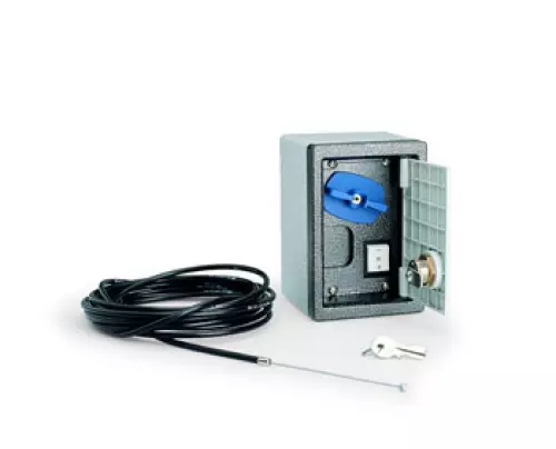 H3000 Система дистанционной разблокировки привода со встроенной кнопкой управления ( в корпусе) / трос 5 метров / CAME