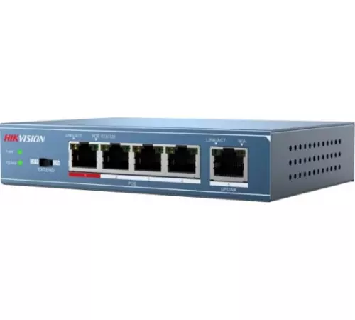 Коммутатор Hikvision Ethernet, PoE DS-3E0105P-E B УТ-00017186
