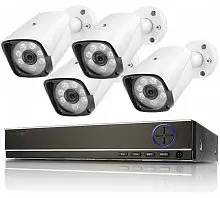Комплект видеонаблюдения для дачи Ivue AHD 4+4 2 MPX 1080P AHC-B4
